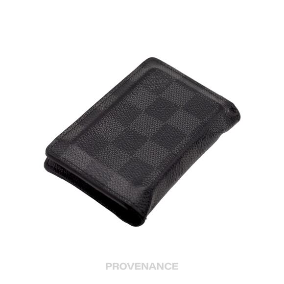 🔴 Louis Vuitton Pocket Organizer Wallet - Damier Graphite - Picture 5 of 8